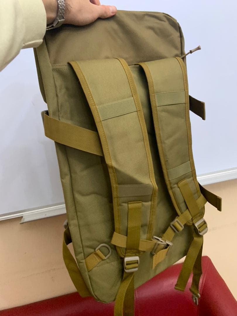 Sac à dos de randonnée tactique Convertible 75L SDM07 — صورة حقيقية 12