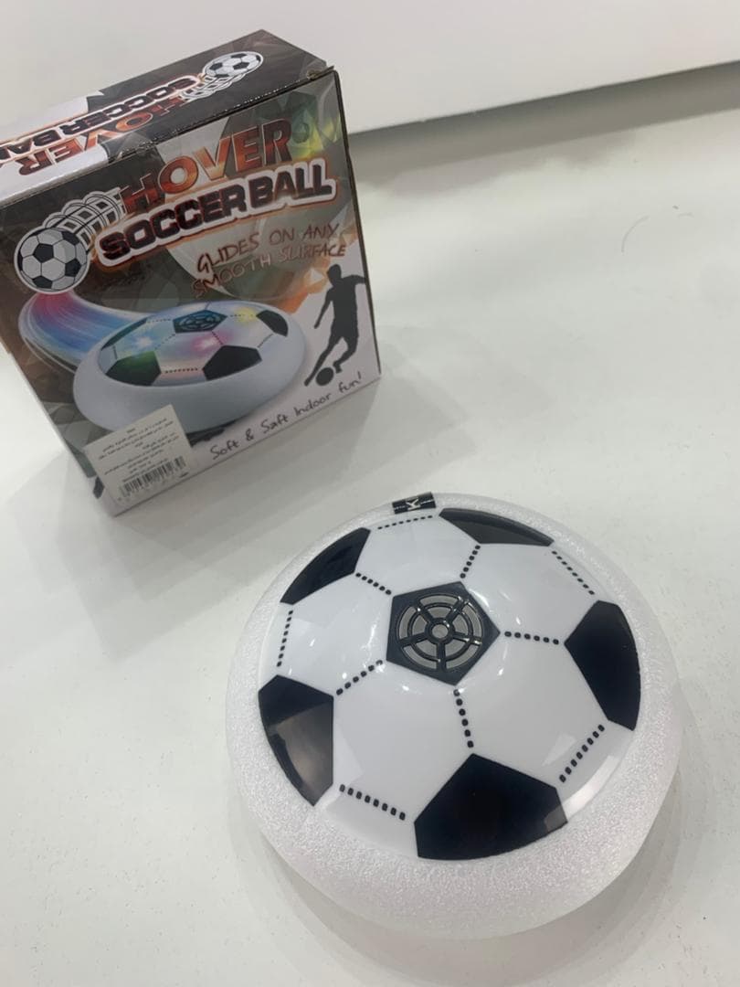 Ballon de football hover LED pour enfants - لعبة كرة القدم — صورة حقيقية 10