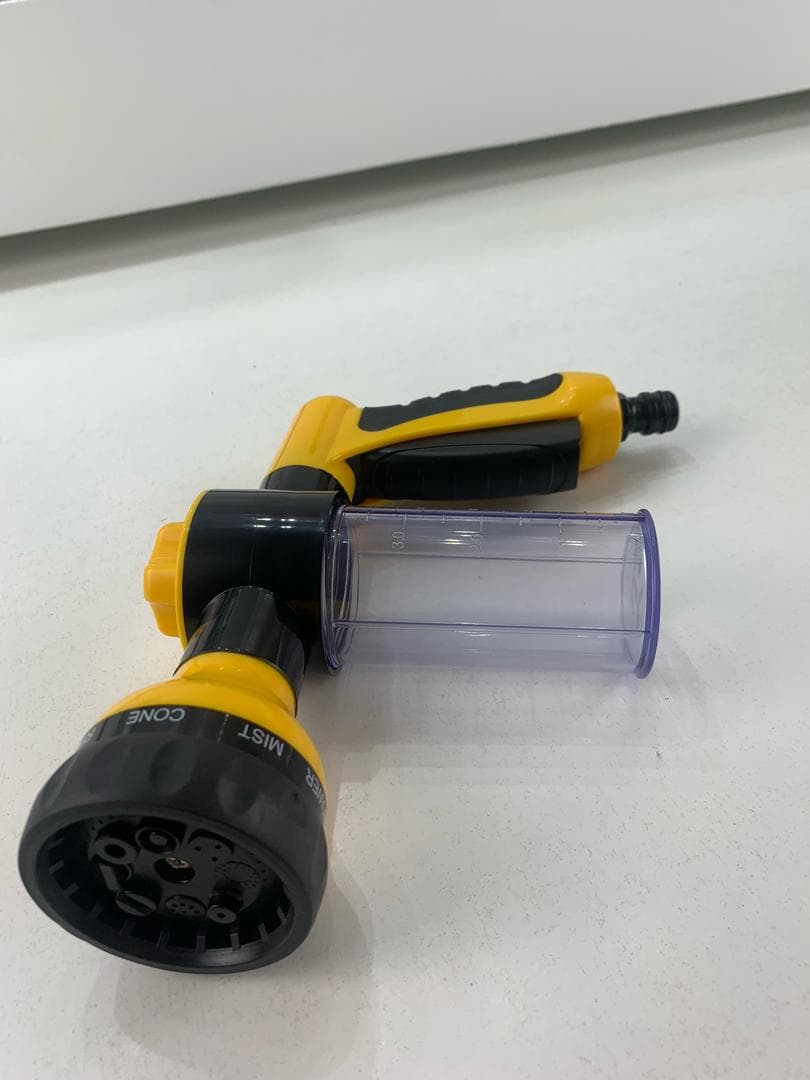 Pistolet Pulvérisateur de Mousse à Haute Pression avec 8 Fonctions – رشاش الرغوة — صورة حقيقية 10