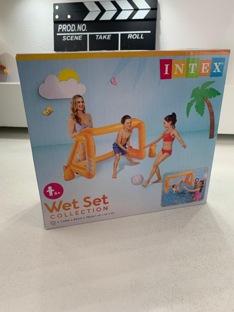 Cage de Water-Polo Gonflable Intex 58507NP – لعبة كرة الماء — صورة حقيقية 6