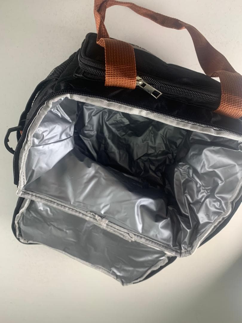 Sacs à lunch croisés à double couche de grande capacité – حقيبة حفظ الطعام — صورة حقيقية 10