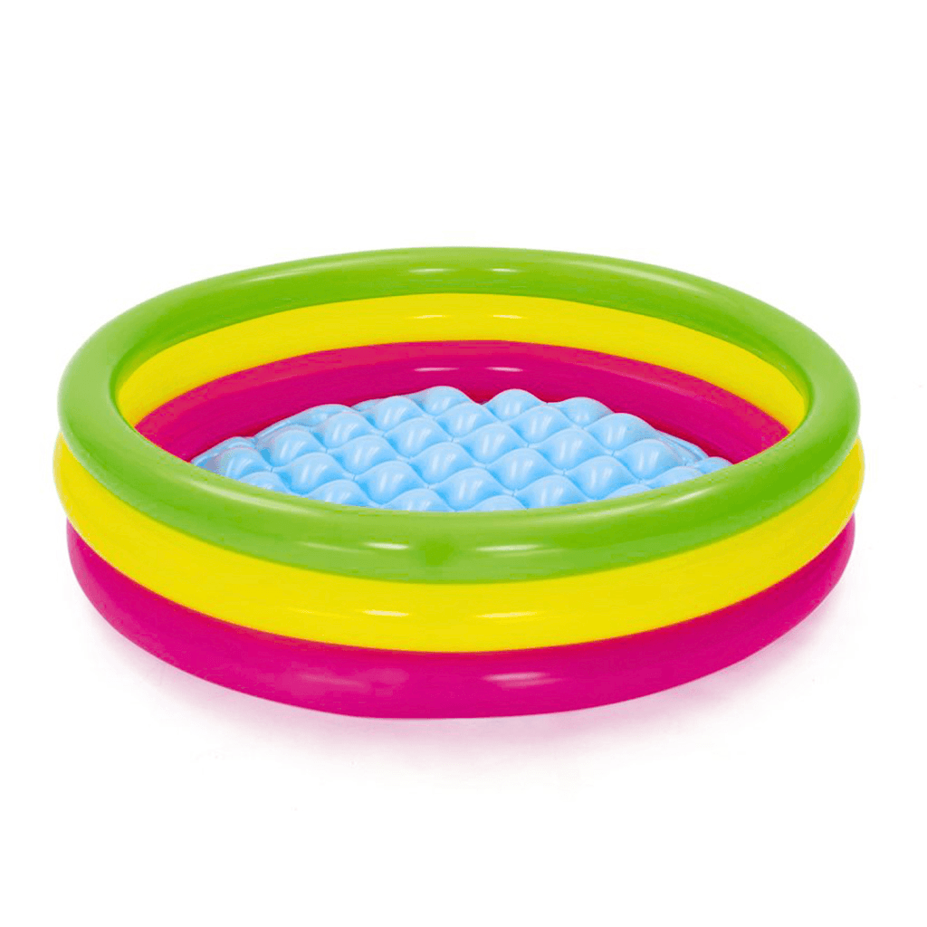 Piscine Gonflable Arc-en-Ciel 102 cm x 25 cm Bestway #51104 — صورة حقيقية 11
