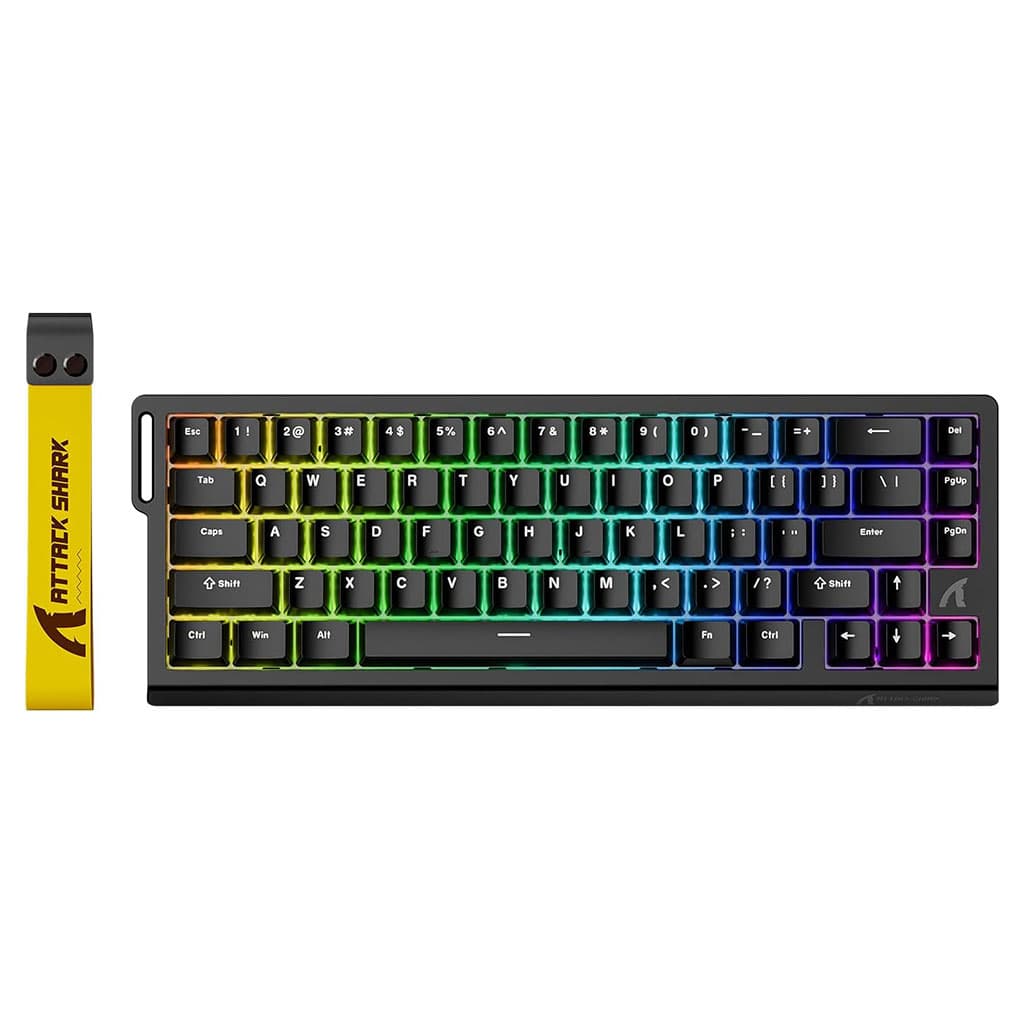 Clavier Gaming Magnétique ATTACK SHARK X68HE 60% avec Rapid Trigger et 8000Hz - لوحة مفاتيح المغناطيسية - صورة 10