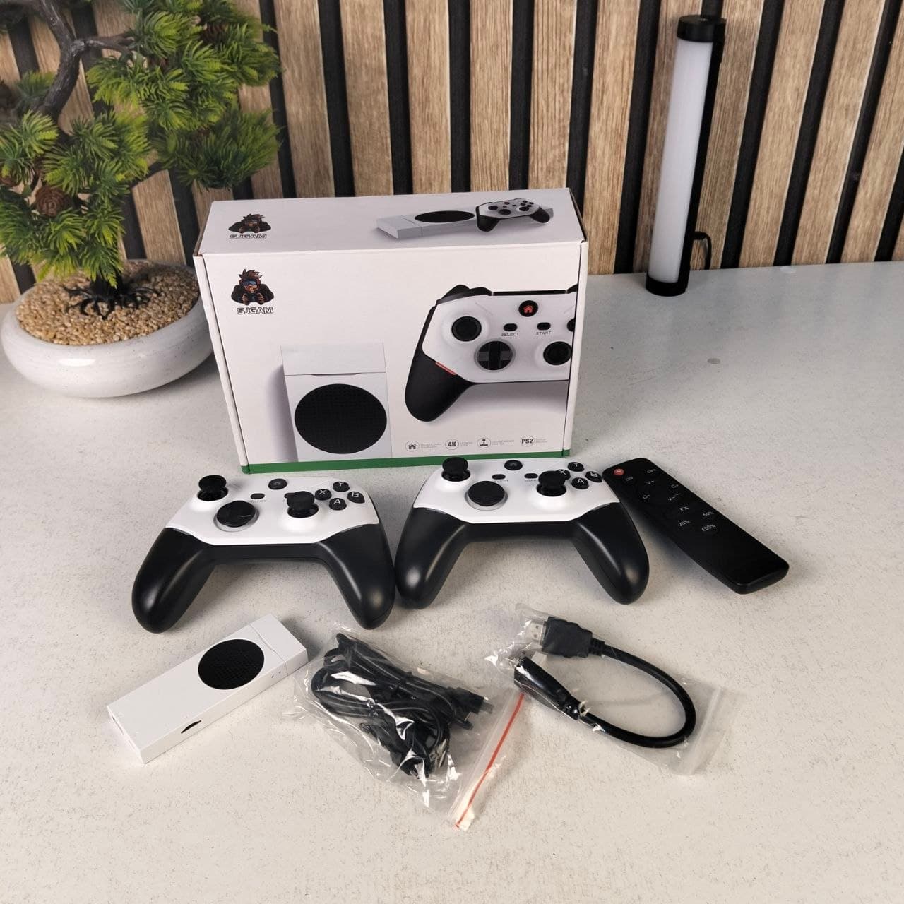 Console Game Stick Retro 4K M88 avec 30000+ Jeux et 2 Manettes Sans Fil - جهاز ألعاب الفيديو ريترو - Jouet & Gaming - صورة حقيقية 16