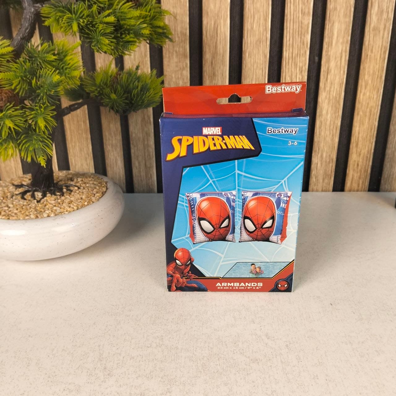 Brassards de Natation Gonflables Bestway Spider-Man 98001 pour Enfants - أكمام السباحة للأطفال سبايدرمان - Produits de saison - صورة حقيقية 12