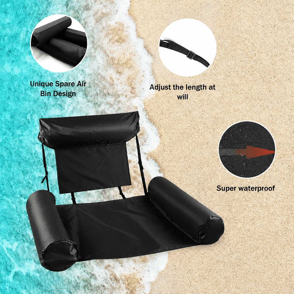 Hamac de Plage Flottant avec Siège Réglable - عوامة إسترخاء مائية - Vacance & Loisir - صورة 2