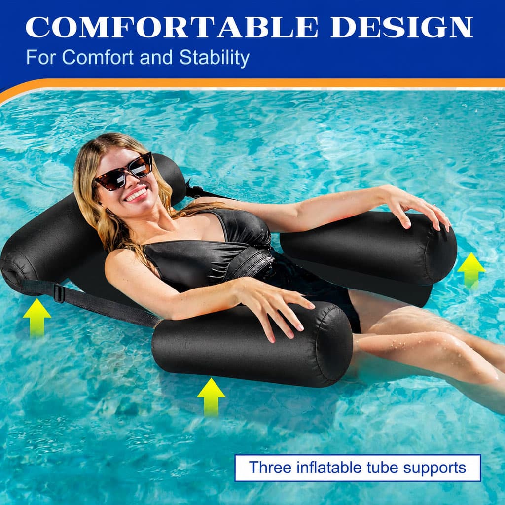 Hamac de Plage Flottant avec Siège Réglable - عوامة إسترخاء مائية - Vacance & Loisir - صورة 3
