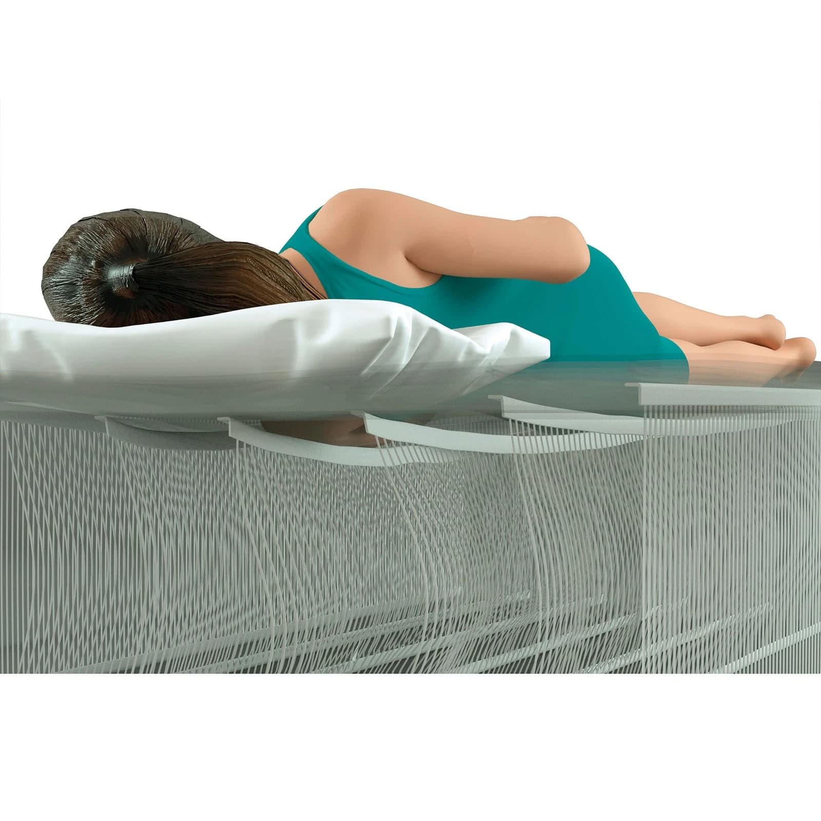 Matelas Gonflable 2 Places XXL avec Pompe Électrique USB INTEX 66129CC 203x183cm - فرشة الهواء المنفوخ لشخصين مع مضخة ذكية - Vacance & Loisir - صورة 14