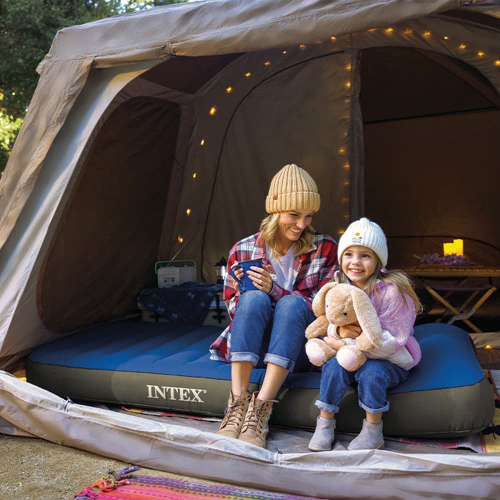 Matelas de Camping Intex TruAire Twin Technologie Fiber-Tech avec Pompe USB150 - فرشة التخييم الهوائية الفاخرة مع مضخة ومسند رأس - Vacance & Loisir - صورة 5