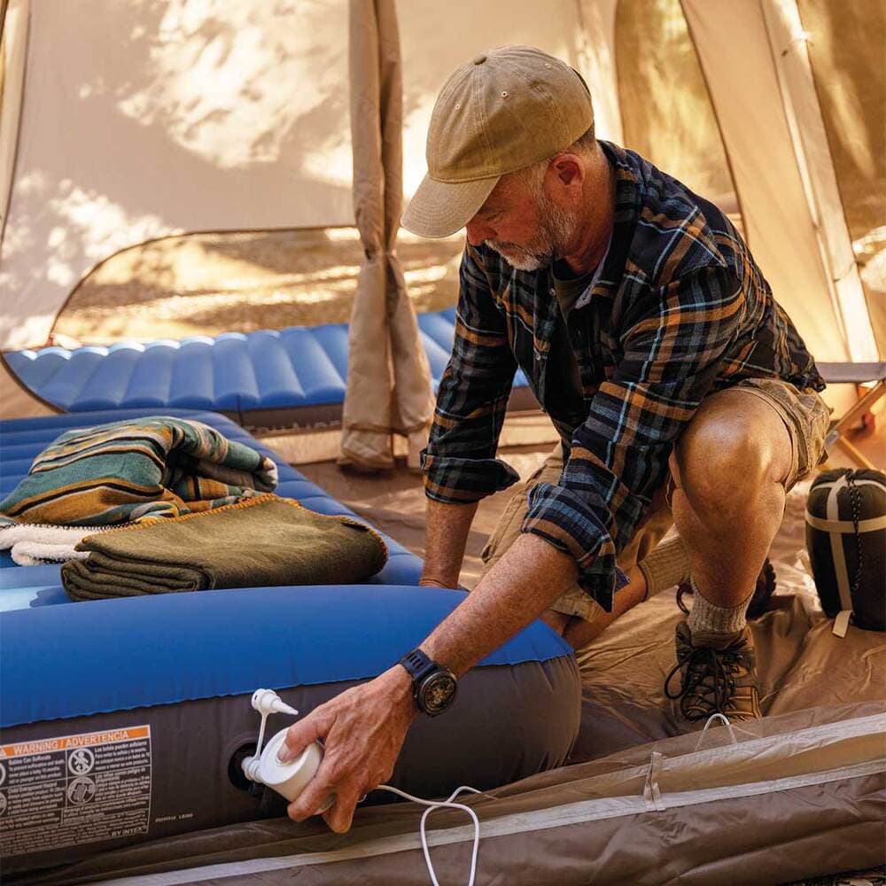 Matelas de Camping Intex TruAire Twin Technologie Fiber-Tech avec Pompe USB150 - فرشة التخييم الهوائية الفاخرة مع مضخة ومسند رأس - Vacance & Loisir - صورة 10