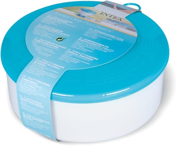 Diffuseur de Chlore Flottant Intex 29041 pour Piscines et Spa - موزع أقراص الكلور العائم للمسابح من إنتكس (7 بوصة) - Vacance & Loisir - صورة 3