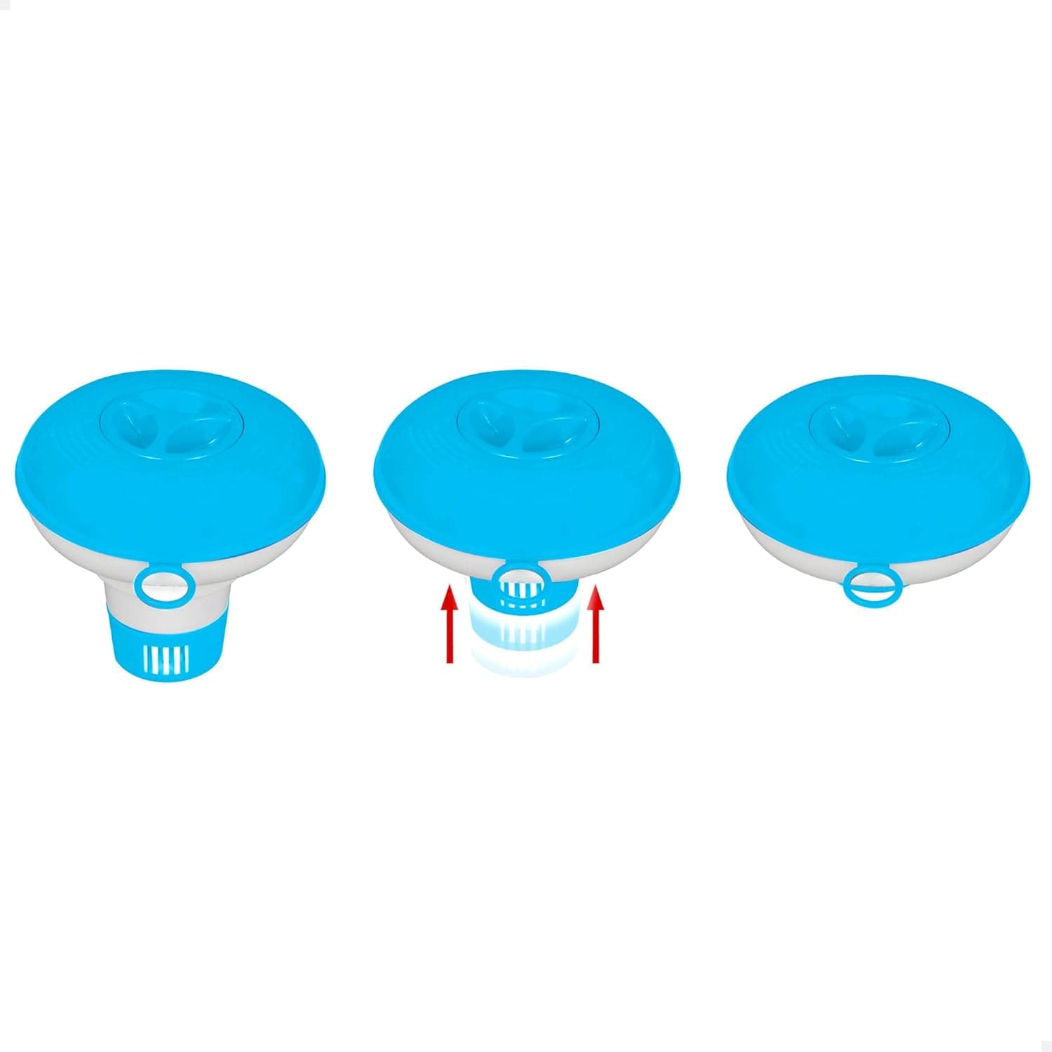 Diffuseur de Chlore Flottant Intex 29040 pour Piscines et Spa - موزع أقراص الكلور العائم للمسابح من إنتكس (5 بوصة) - Vacance & Loisir - صورة 3