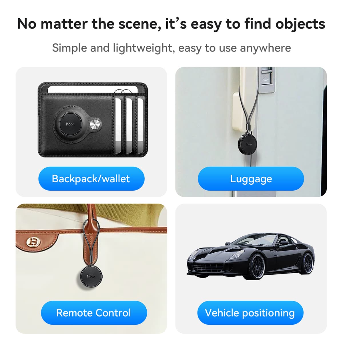 Traceur Intelligent HOCO E96A Android Localisateur Bluetooth via Réseau Google Find My Device - جهاز التتبع ومحدد المواقع الذكي لهواتف أندرويد - Électronique - صورة 4