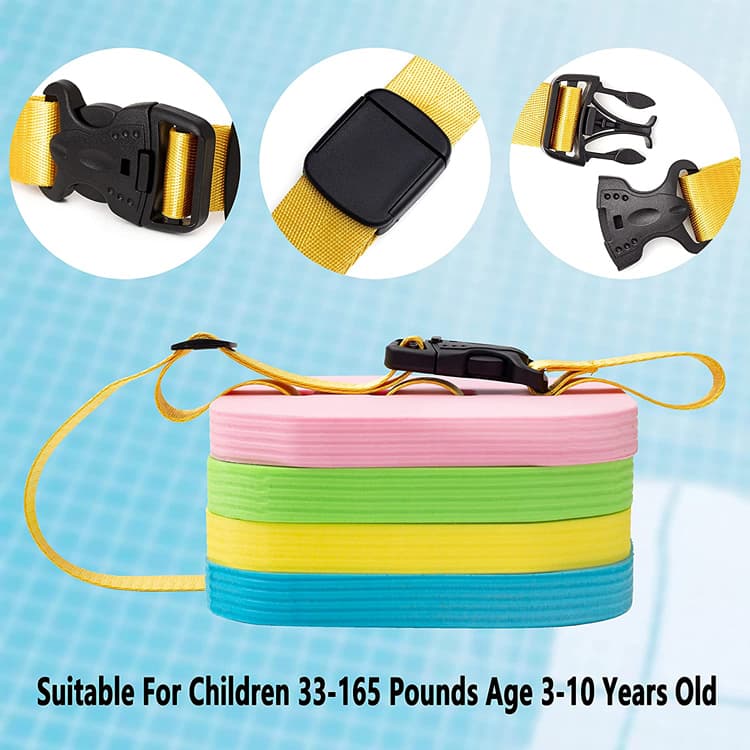 Planche de Natation Évolutive en Mousse EVA Pull Buoy Réglable 3 Sections pour Enfants - لوح السباحة الإسفنجي الثلاثي القابل للتعديل والفصل - Vacance & Loisir - صورة 4