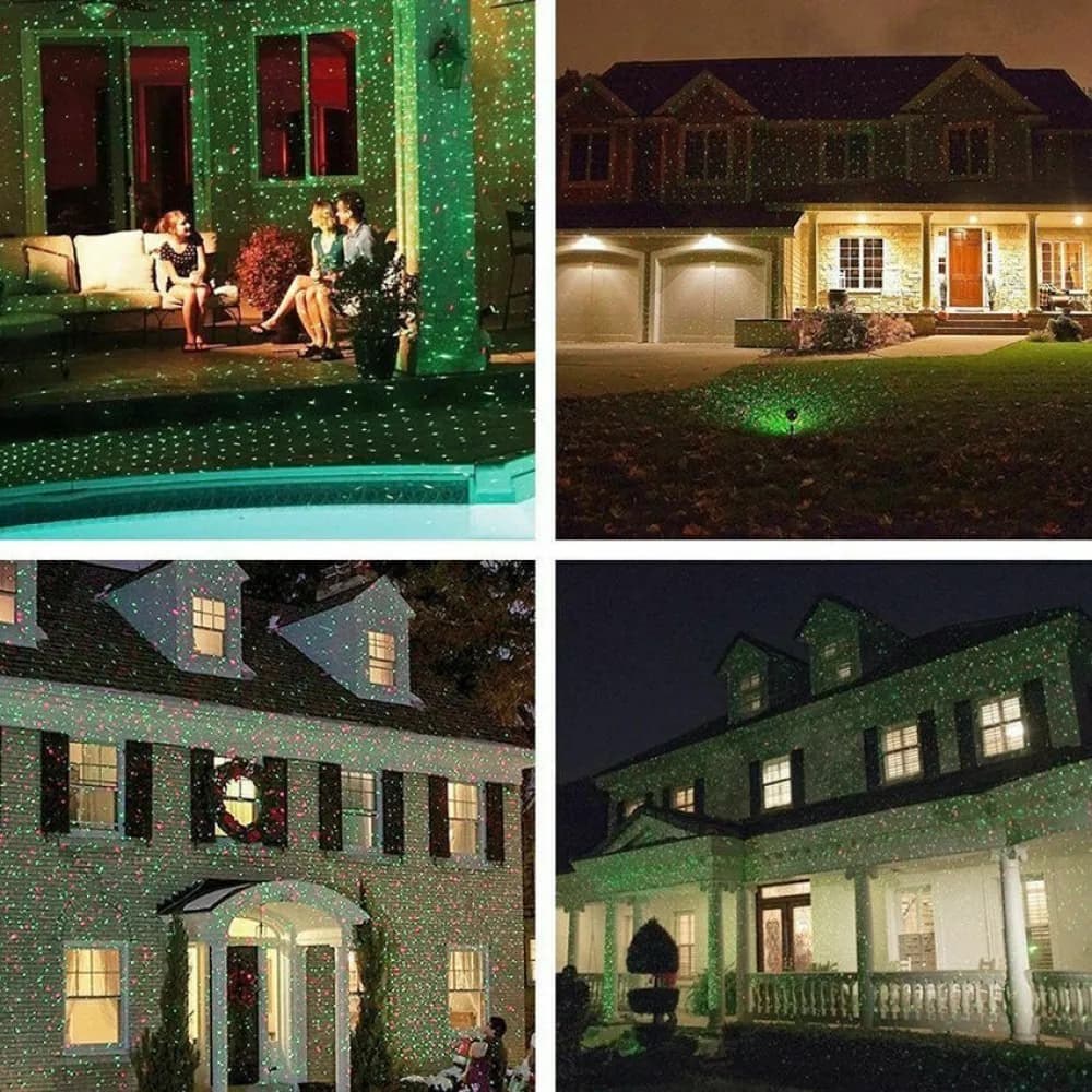 Projecteur Laser Décoratif Extérieur et Intérieur Éclairage Festif - جهاز عرض ليزر ديكور منزلي وللحدائق للاحتفالات - Électronique - صورة 8