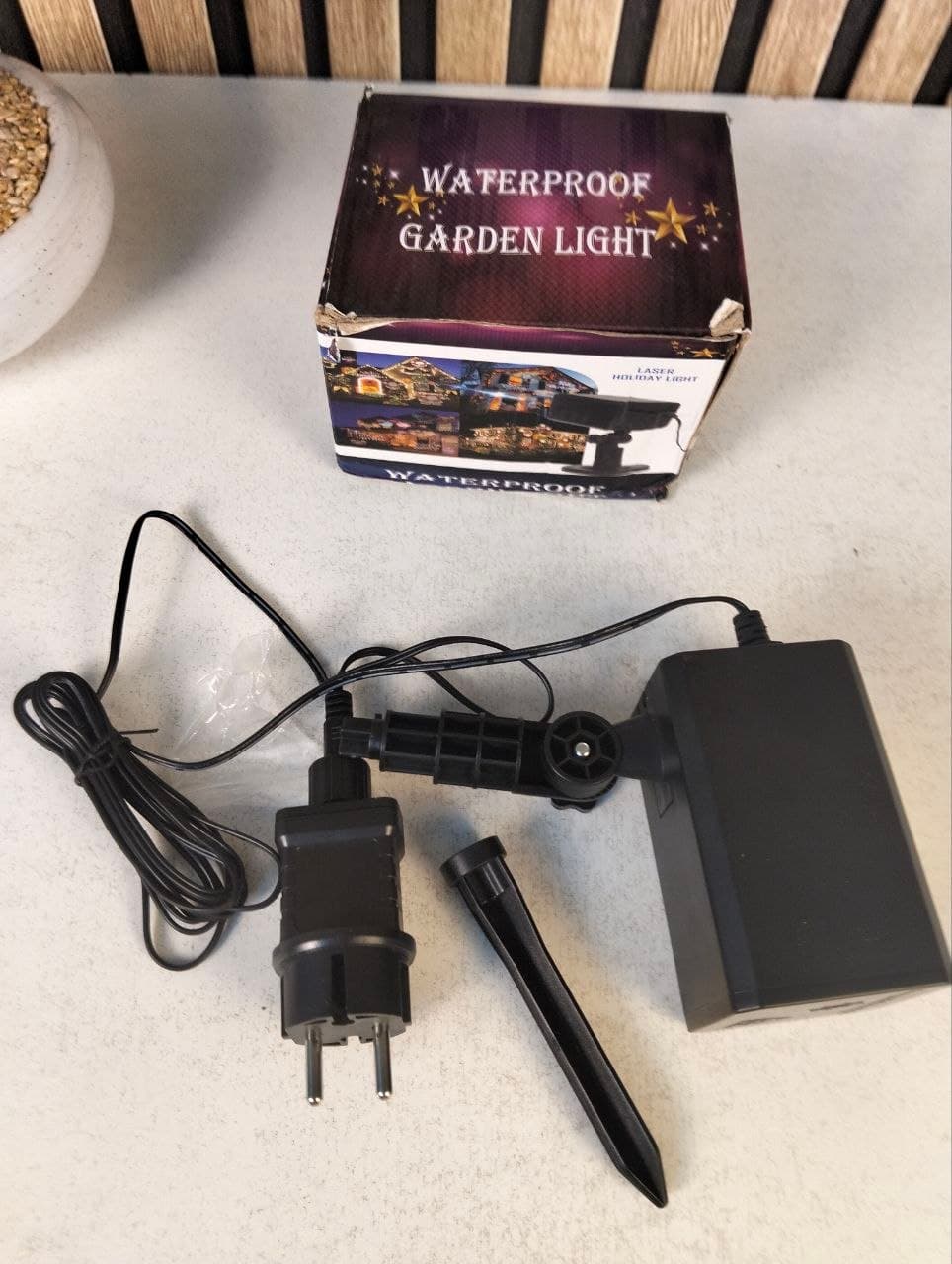 Projecteur Laser Décoratif Extérieur et Intérieur Éclairage Festif - جهاز عرض ليزر ديكور منزلي وللحدائق للاحتفالات - Électronique - صورة حقيقية 14