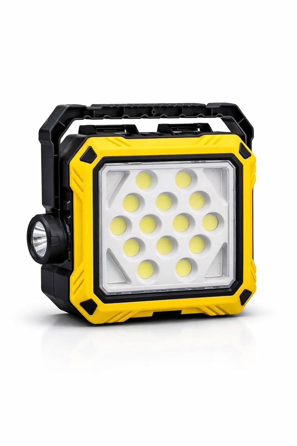 Lanterne de Camping LED Solaire et Rechargeable USB 40 LED + 2 COB - مصباح وكيشاف تخييم يدوي يعمل بالطاقة الشمسية بـ 4 وضعيات إضاءة - Outillage et Bricolage - صورة 7