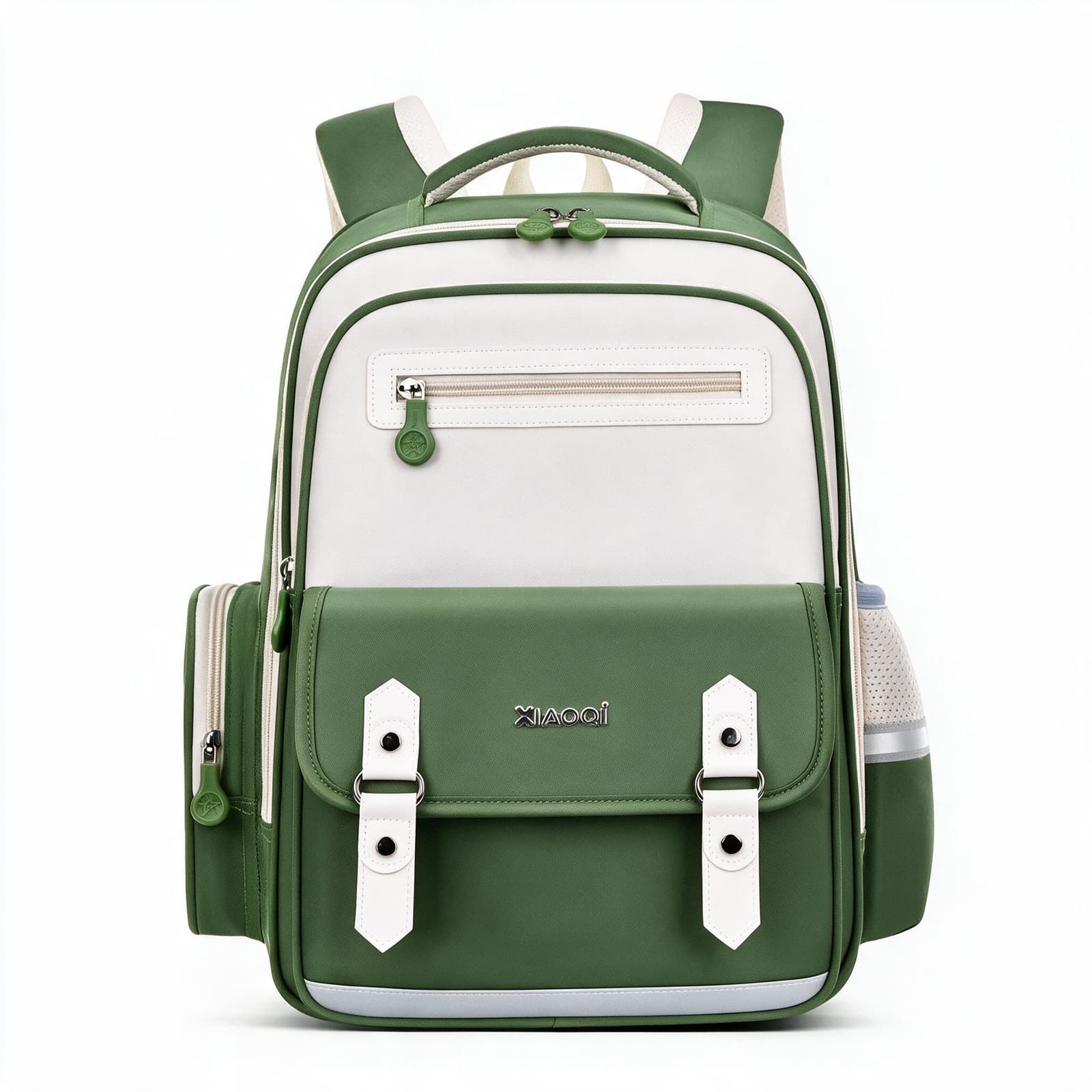 Sac à Dos Scolaire Style Kawaii Grand Volume Tissu Imperméable Vert SACKDS08VT - حقيبة مدرسية بتصميم كاوايي - Sac à dos et Mode - صورة 1