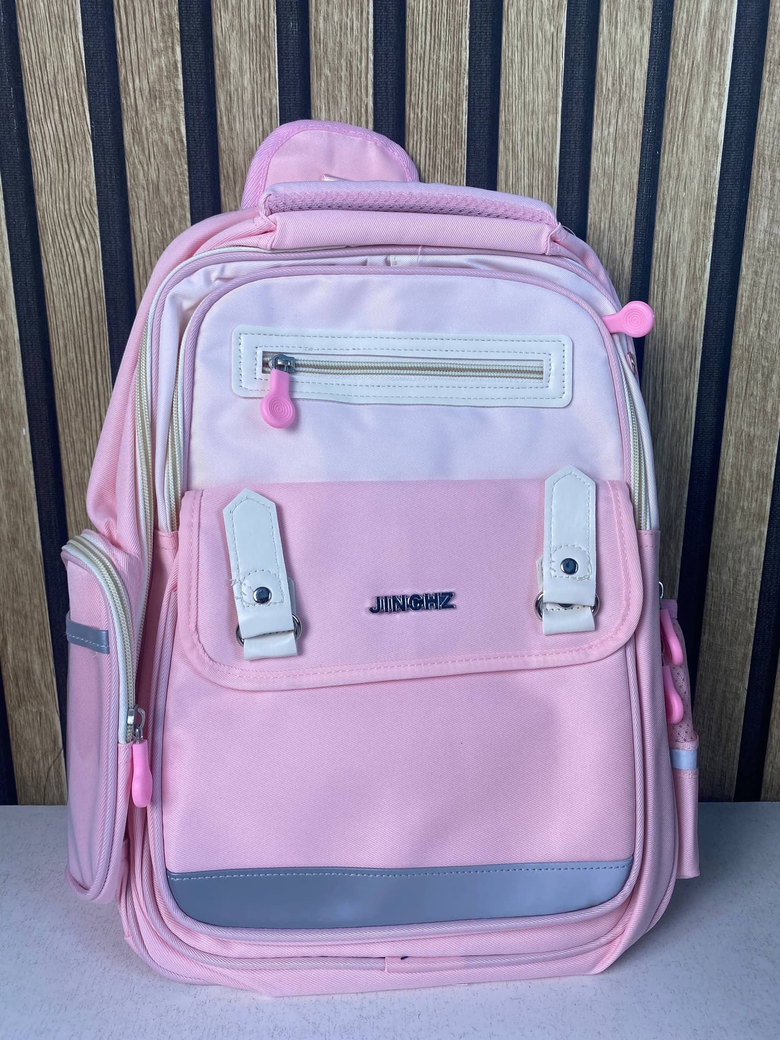 Sac à Dos Scolaire Style Kawaii Grand Volume Tissu Imperméable ROSE SACKDS08RS - حقيبة مدرسية بتصميم كاوايي - Sac à dos et Mode - صورة حقيقية 2