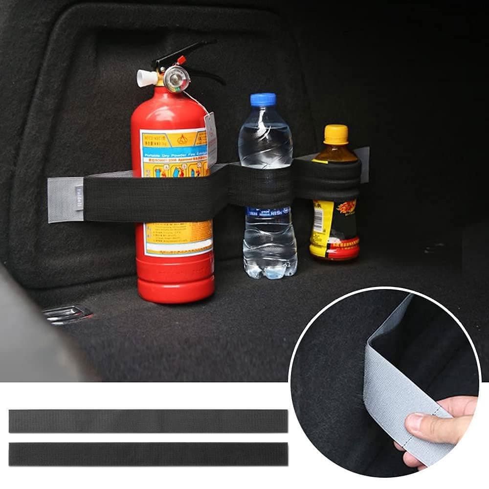 Sangle Élastique de Maintien pour Coffre de Voiture Fixation Velcro - حزام مرن لتثبيت وسند أمتعة صندوق السيارة مع لاصق فيلكرو - Accessoires Auto/Moto - صورة 1