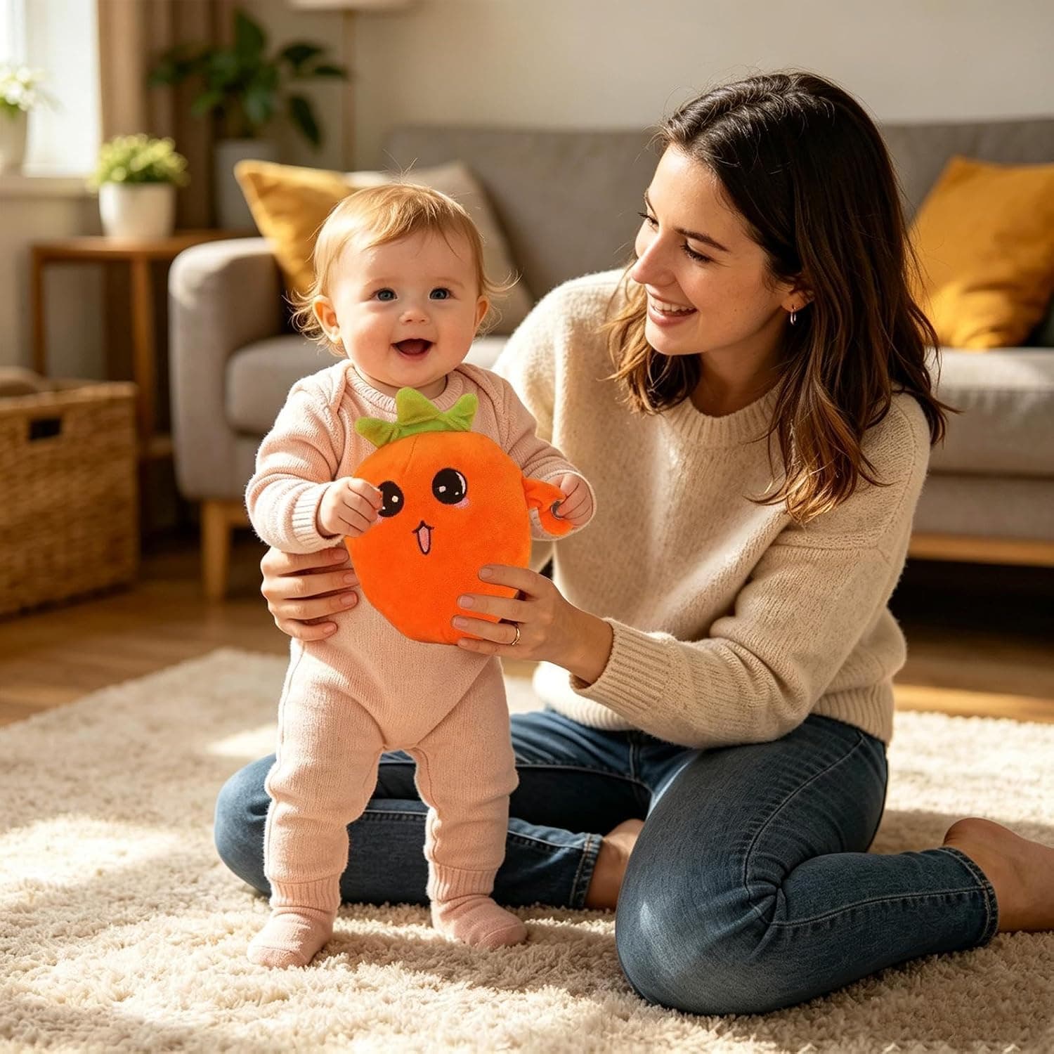 Jouet Peluche Musicale Interactive pour Enfants, Effets Sonores au Toucher - لعبة دمية تفاعلية وموسيقية للأطفال بلمس استجابي - Jouet & Gaming - صورة 3
