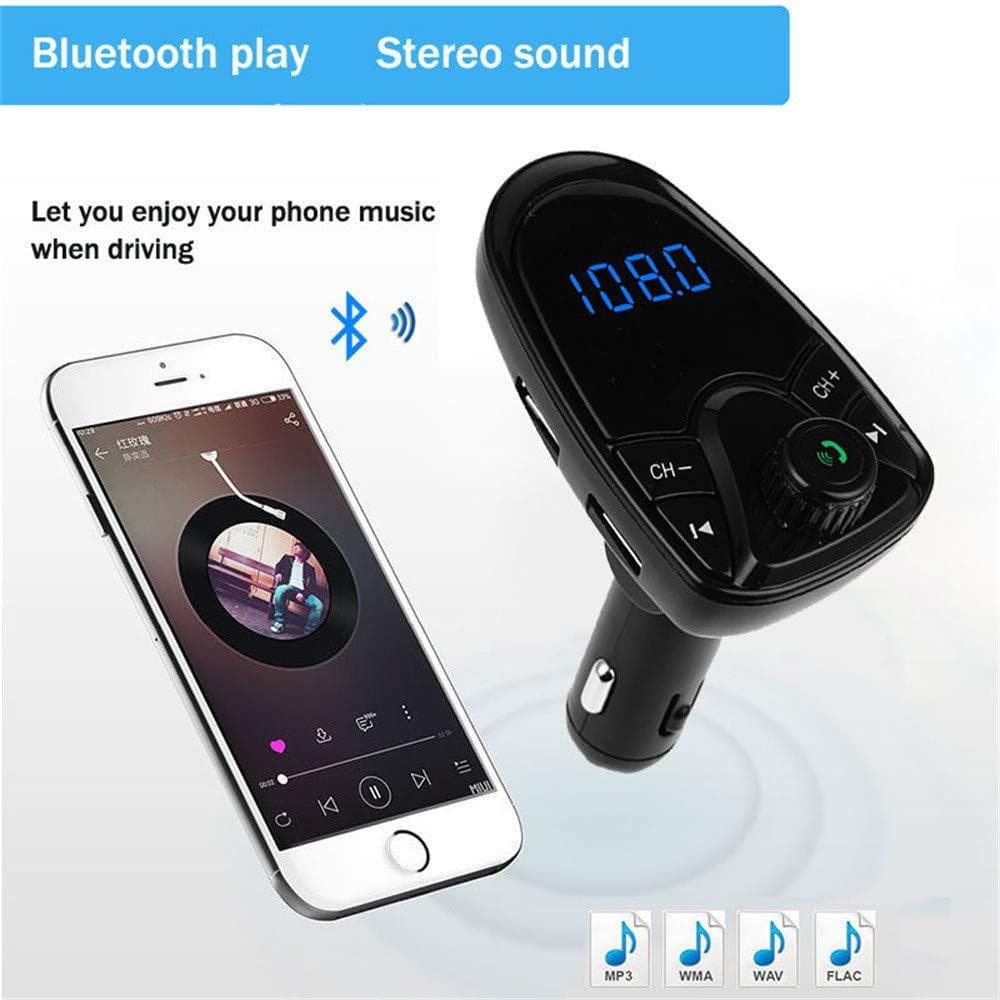 Transmetteur FM Modulateur pour Voiture - Affichage Numérique, Lecteur USB et Carte TF Charge Rapide - جهاز بث وتعديل ترددات للسيارة مع شاشة رقمية وشاحن سريع - Accessoires Auto/Moto - صورة 2