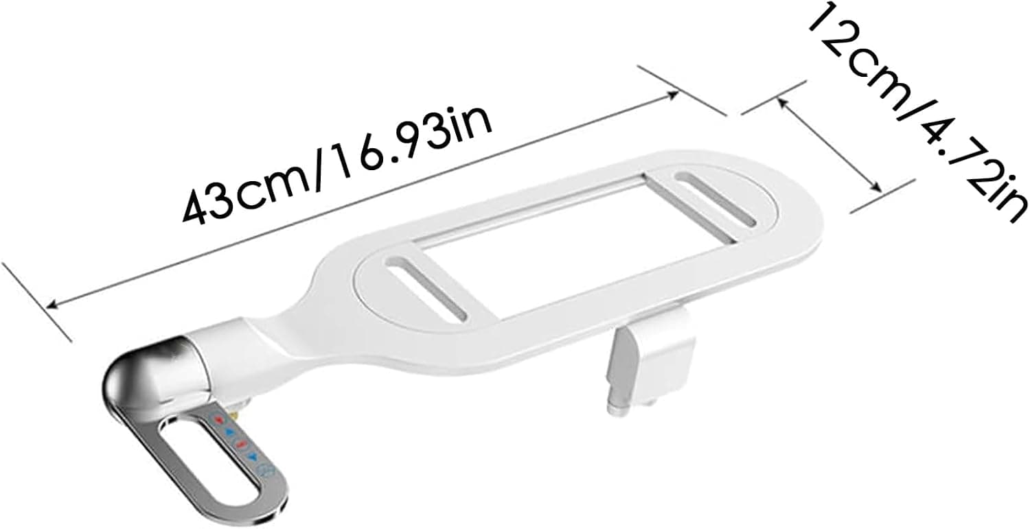Bidet pour Toilettes Intelligent à Double Buse Fixation Ultra-Mince Autonettoyant - ملحق شطاف المرحاض الذكي بنظام الرش المزدوج - Maison - صورة 2