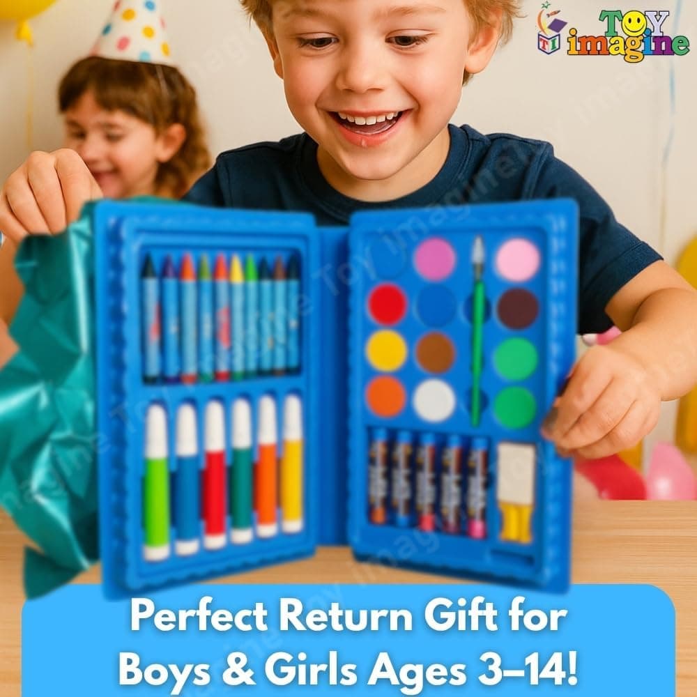 Kit d'Art Complet Peinture pour Enfants 42Pcs - علبة أدوات الرسم والتلوين الشاملة للأطفال مع حقيبة محمولة - Divers - صورة 2