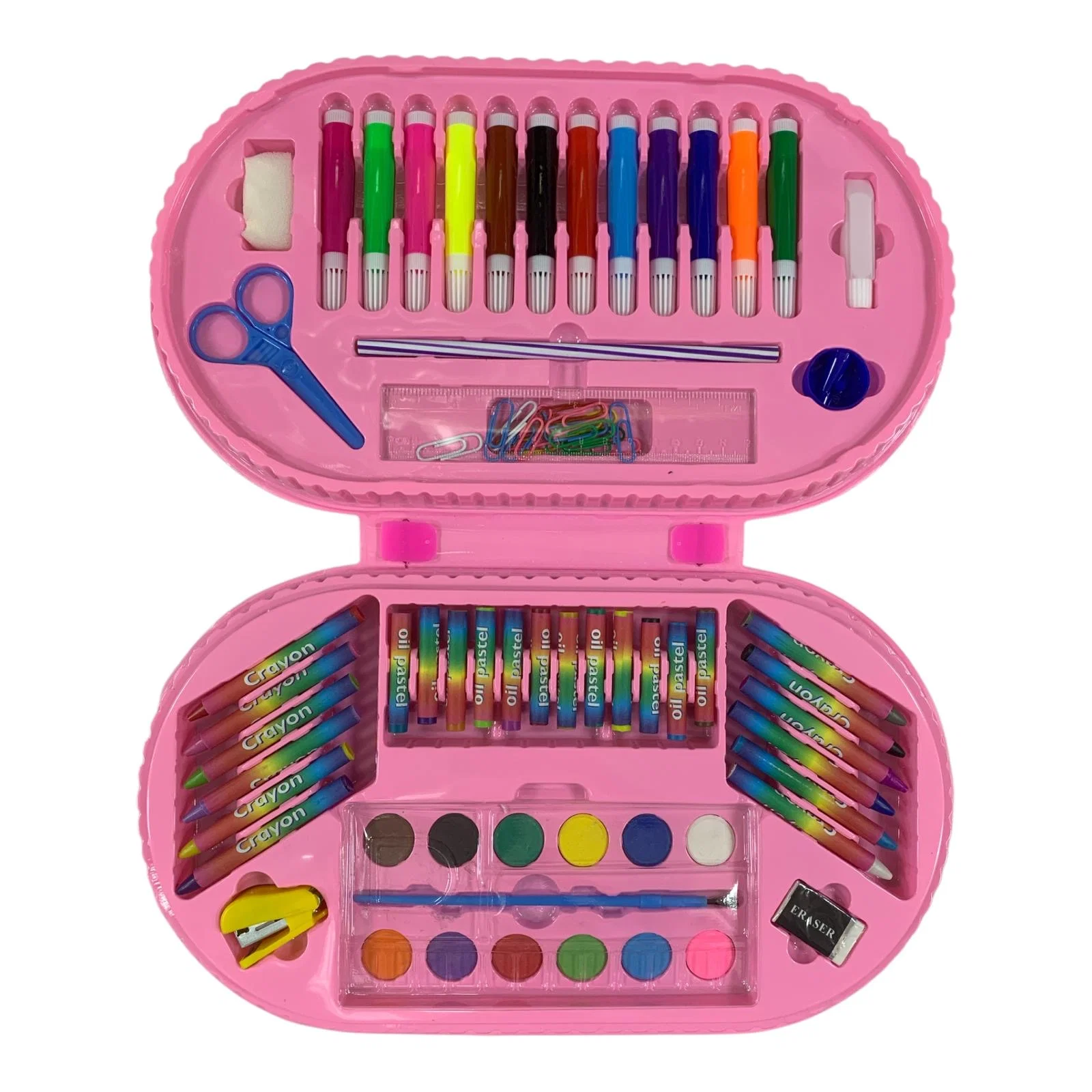 Kit d'Art Super Mega 75 Pièces pour Enfants avec Mallette de Rangement - علبة أدوات الرسم والتلوين الفاخرة للأطفال 75 قطعة مع حقيبة - Divers - صورة 3