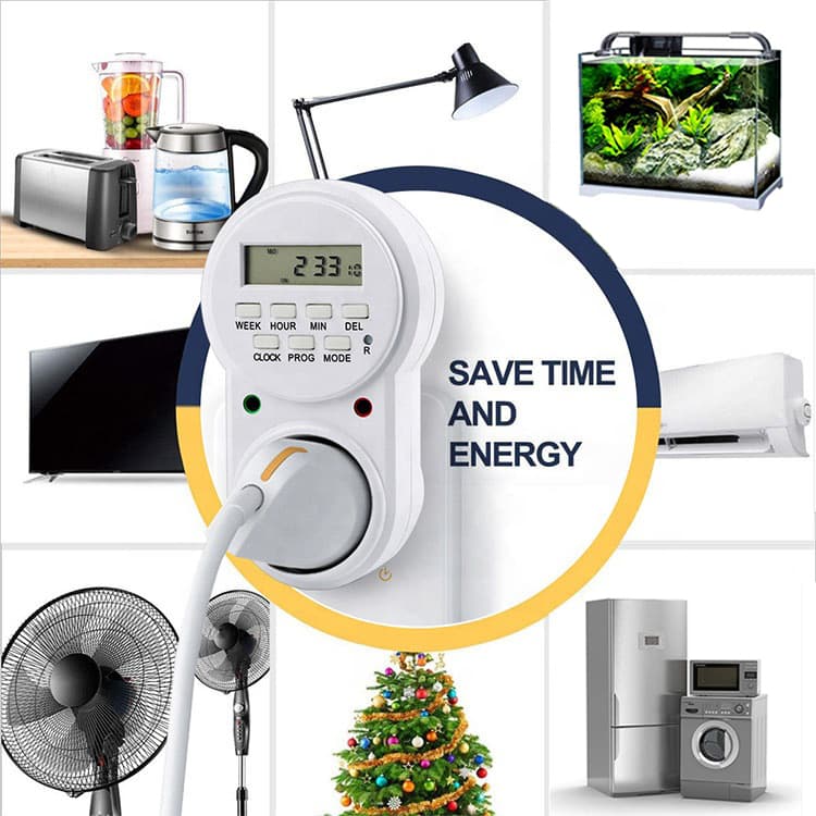Prise Programmable Digitale pour Minuterie Électronique Écran LCD 16A 3680W - مقبس مؤقت رقمي ذكي للتحكم التلقائي بالأجهزة - Électronique - صورة 3