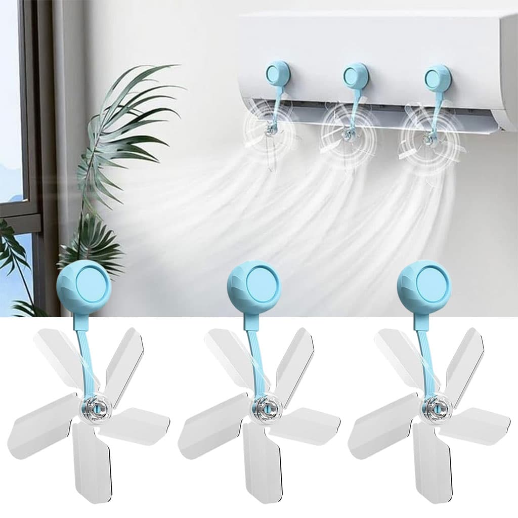Déflévecteur d'Air pour Climatiseur Réglable à 360° - Anti-Souffle Direct Pack 3Pcs - موجّه هواء المكيف القابل للتعديل لمنع الهواء المباشر - Divers - صورة 1