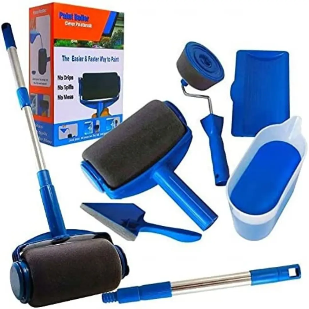 kit Rouleau de peinture mural 7 pièces multifonctionnel - Outillage et Bricolage - صورة 1