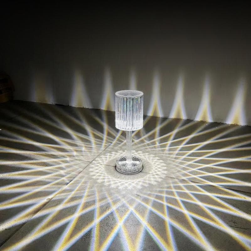 Veilleuse en cristal avec télécommande tactile USB - Décoration - صورة 2