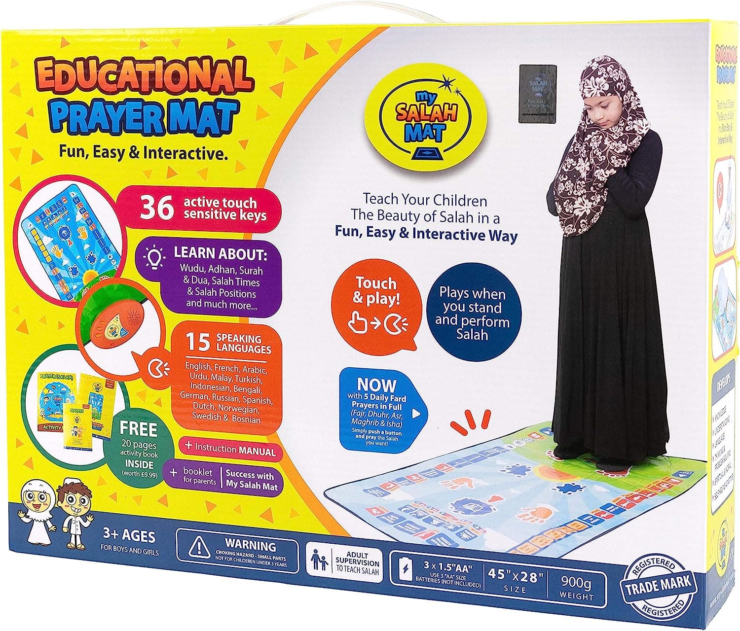 Tapis Pour Apprendre La Prière Aux Enfants سجادة الصلاة التعليمية - Maternité - صورة 8