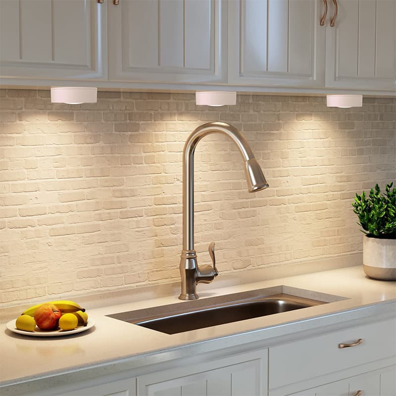 Kit de 3 lampes Led sans fil avec télécommande - Décoration - صورة 2
