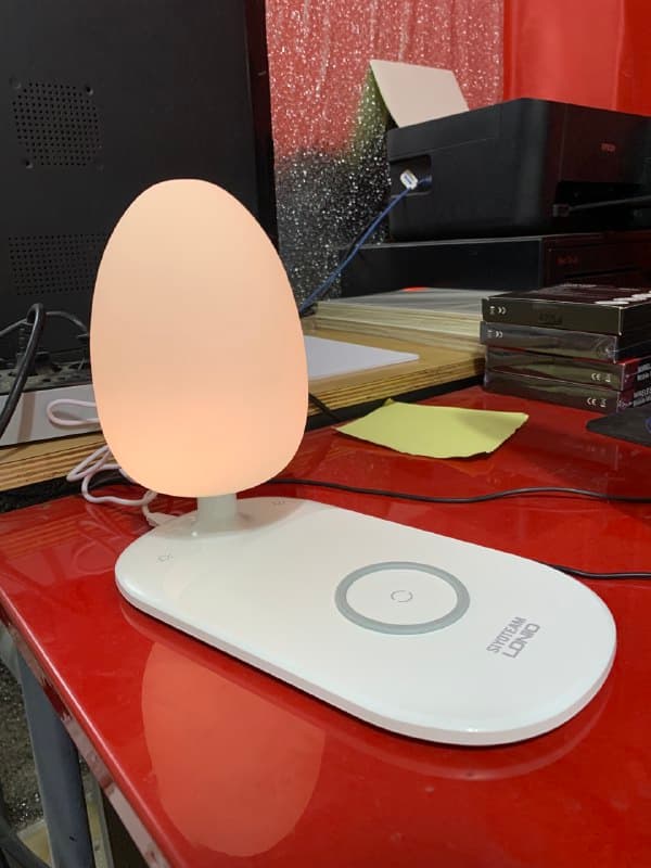 Veilleuse à luminosité réglable, chargeur de téléphone sans fil LDNIO Y3 - Électronique - صورة حقيقية 15