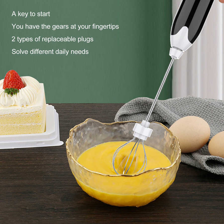Milk shake et batteur à oeufs électrique USB Rechargeable - Maison - صورة 2