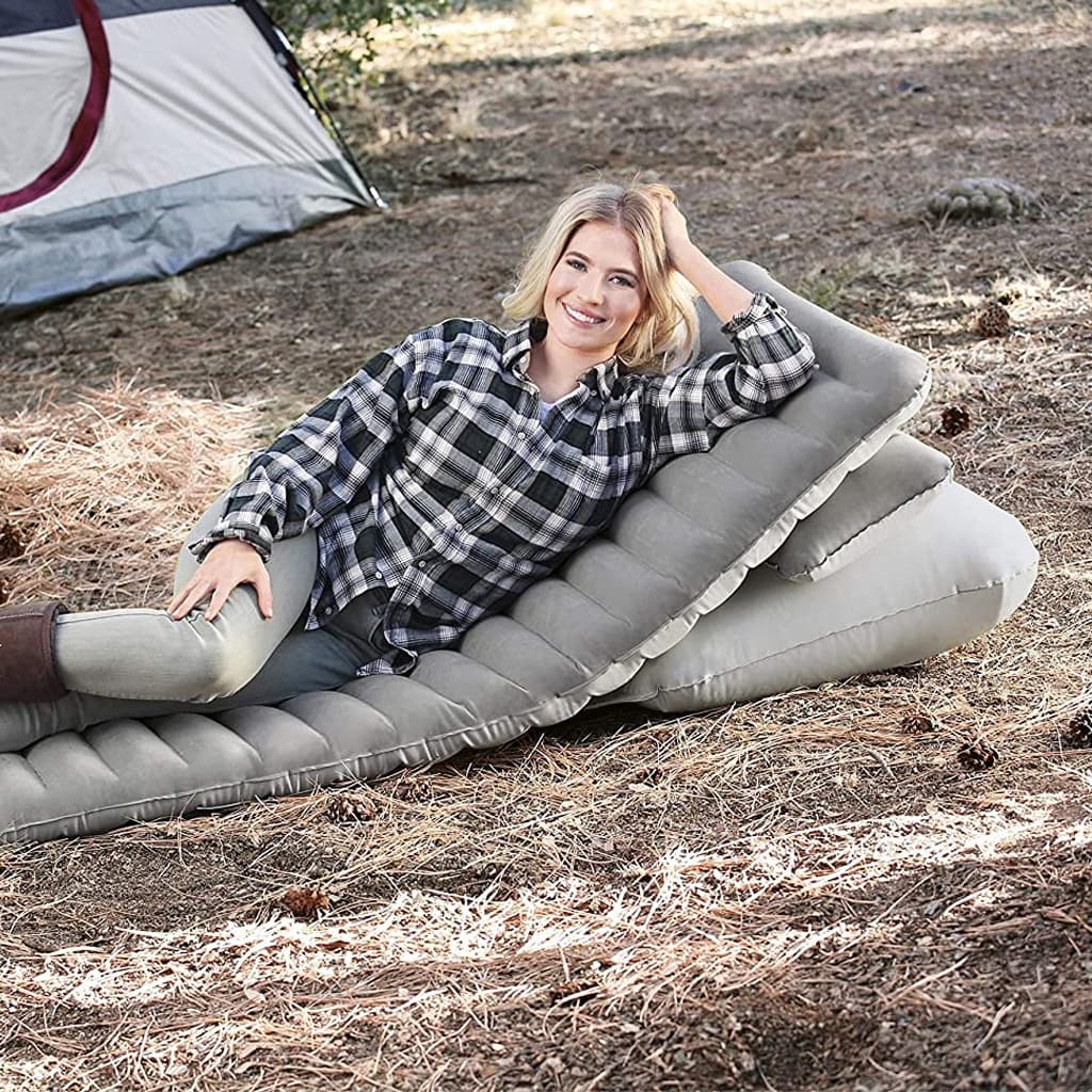 Matelas Gonflable Multifonction 1 Place Avec 2 Oreillers Bestway Pavillo 67617 - Camping et Randonnée - صورة 3