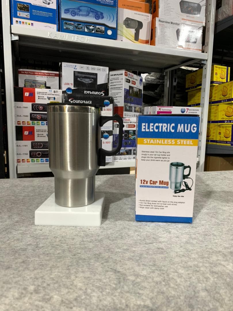 Thermos electrique chauffant pour voiture avec prise Allume Cigare Chauffe Eau,Thé,Café - Accessoires Auto/Moto - صورة 6
