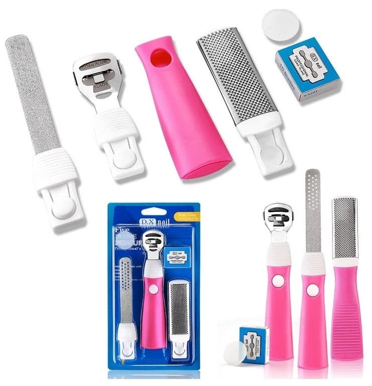 Kit de 3 Pcs Râpe de pédicure professionnelle - Soins et Beauté - صورة 4
