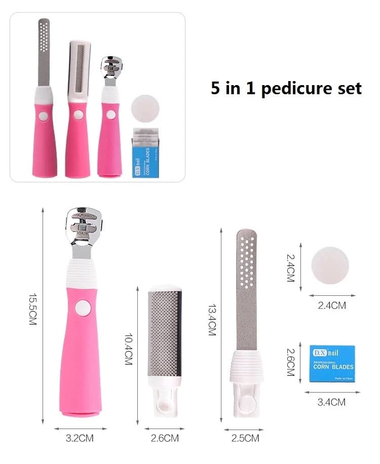 Kit de 3 Pcs Râpe de pédicure professionnelle - Soins et Beauté - صورة 7
