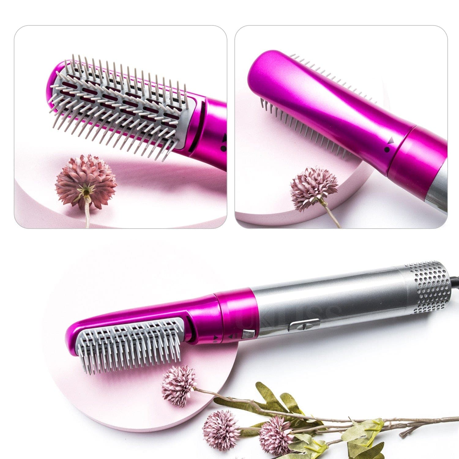 Sèche-cheveux peigne à air chaud 5in1 curling premium protection - Soins et Beauté - صورة 3