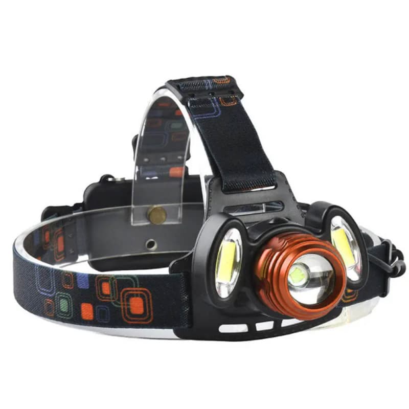Lampe Frontale Lumineuse Sans Fil Avec 4 Modes D’eclairages Et Avec Zoom BEETRO LA-294 - Camping et Randonnée - صورة 4