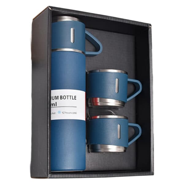 Ensemble Thermos avec 3 tasses thermique 500ml en acier inoxydable - Cuisine - صورة 11