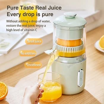 Presse-agrumes Portable sans fil multifonctionnel entièrement automatique rechargeable - Cuisine - صورة 16