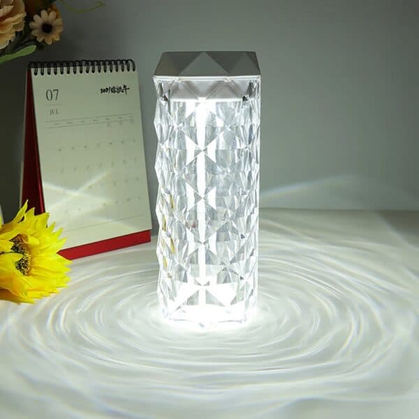 Lampe en cristal avec humidificateur d’air, diffuseur d’arôme, USB 900ml - Décoration - صورة 15