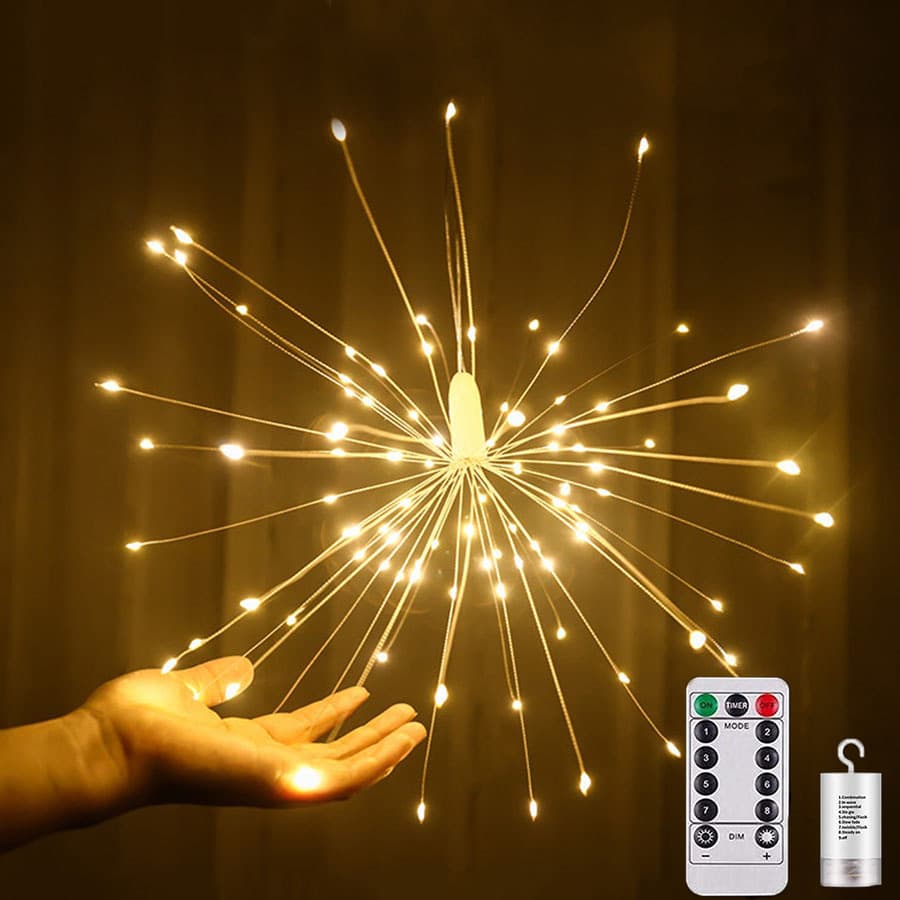 Lumière décorative de feux d'artifice en LED - Décoration - صورة 5