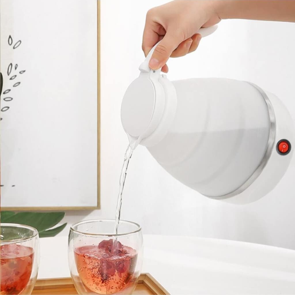 Bouilloire électrique pliable en silicone ,portable Avec indicateur de mise hors tension غلاية كهربائية قابلة للطي محمولة سيليكون - Cuisine - صورة 7