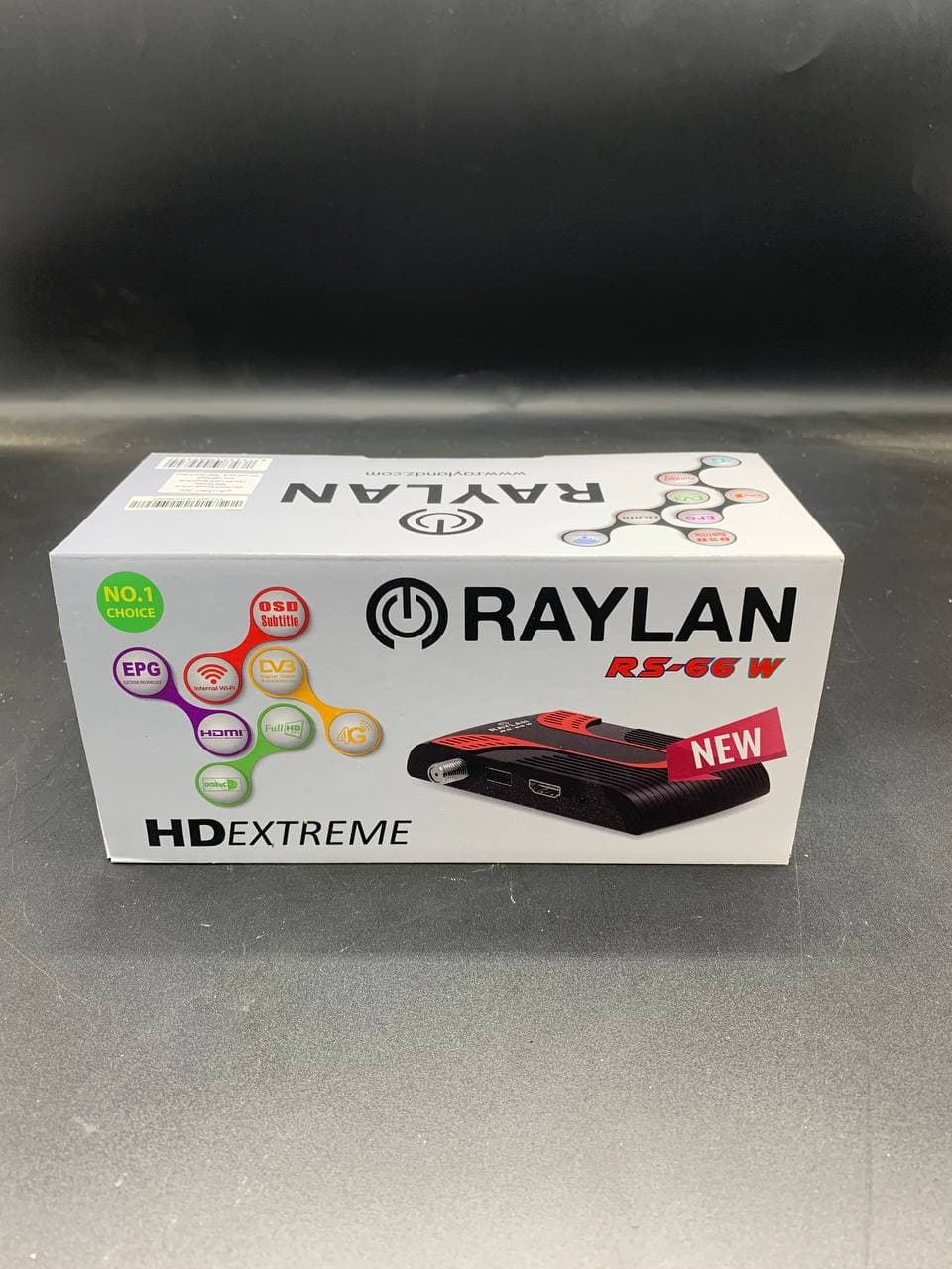 Raylan RS-66W HD Digital Satellite TV Receiver Avec Clé wifi Intégré - Électronique - صورة حقيقية 8