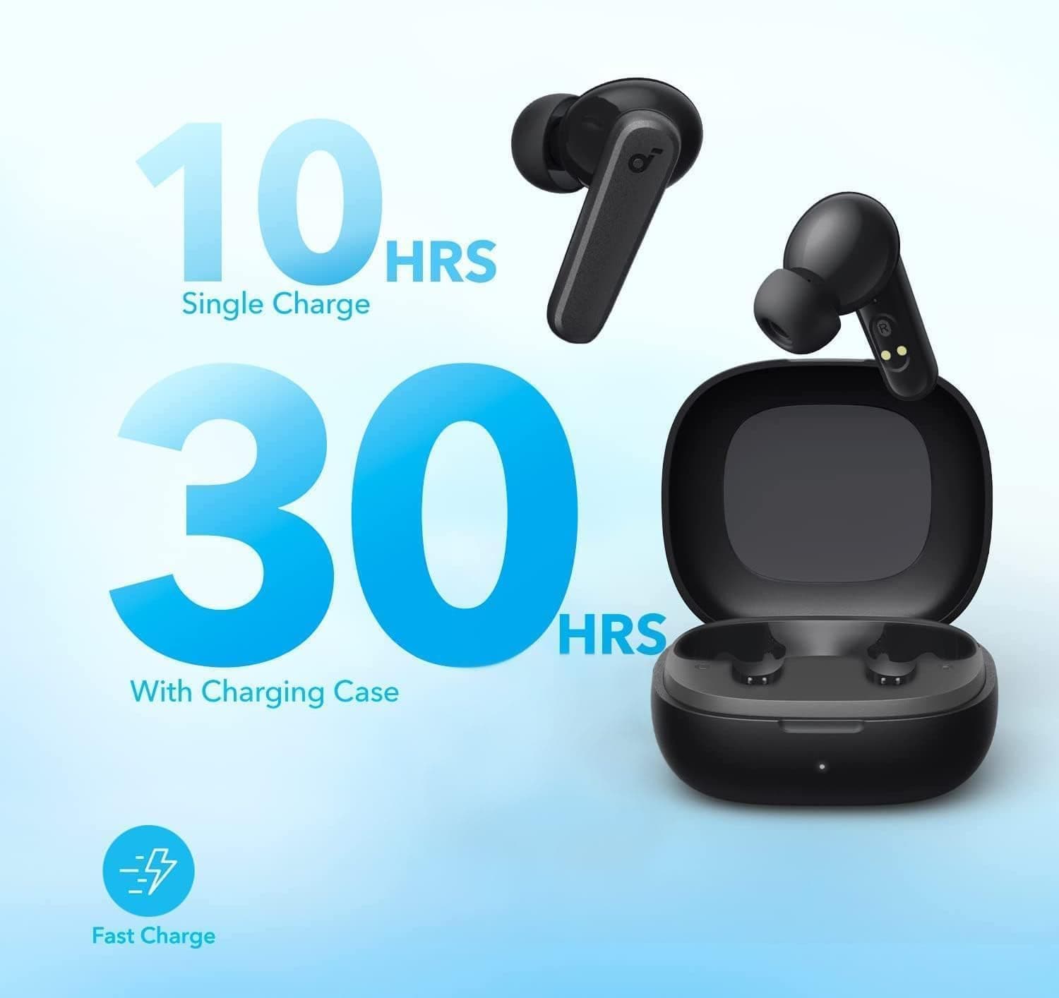Anker Soundcore écouteur sans fil R50i avec Big Bass Bluetooth 5.3 étanche IPX5 - Électronique - صورة 3